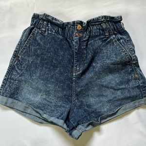 High waist shorts